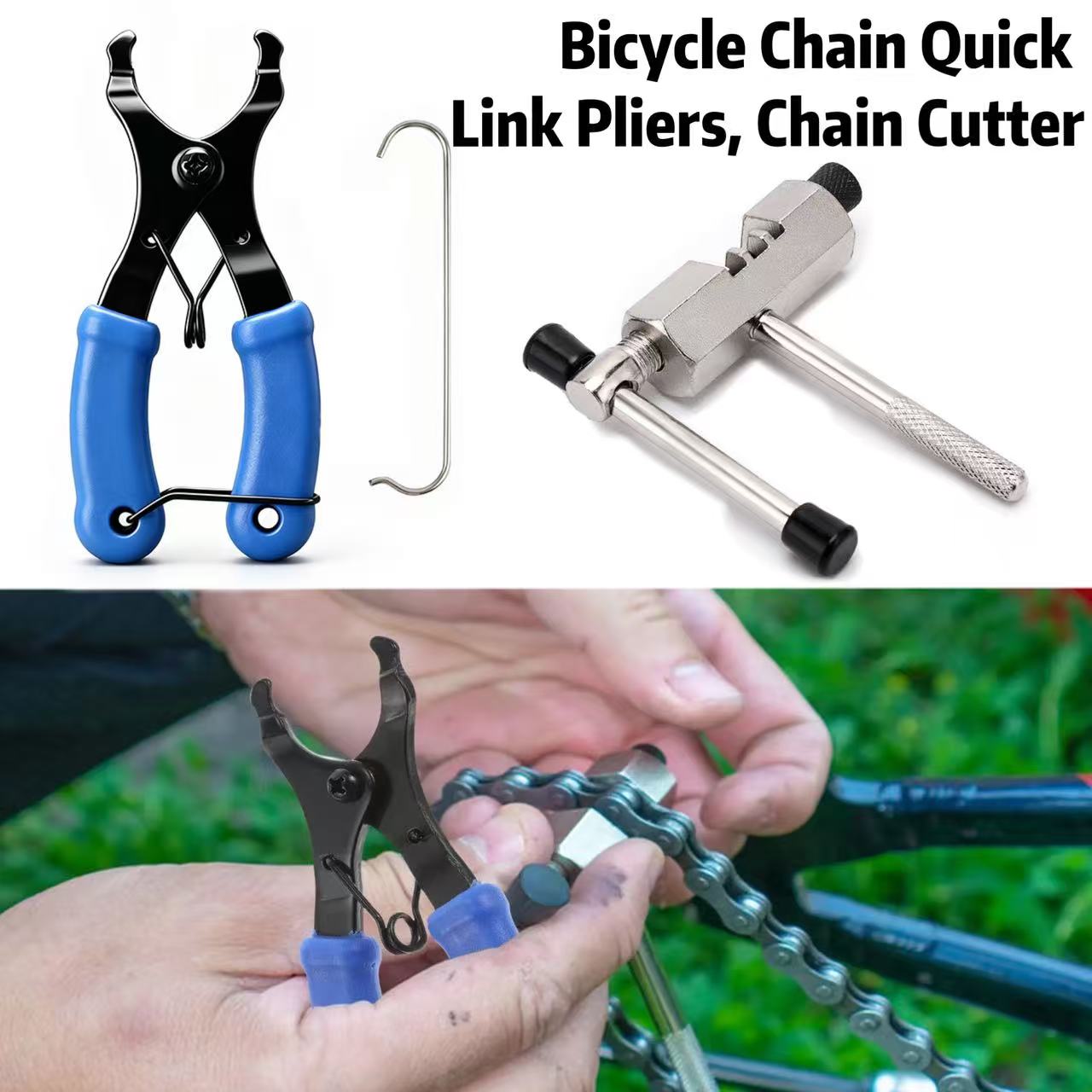 Chain Breaker - Alat pembongkar rantai sepeda, tang rantai