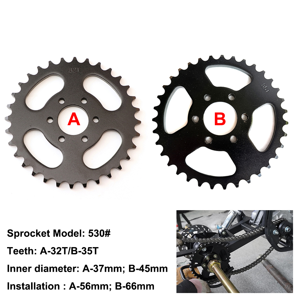 Roda Gigi Sproket Belakang 530 - 530 Chain ulasan dan harga