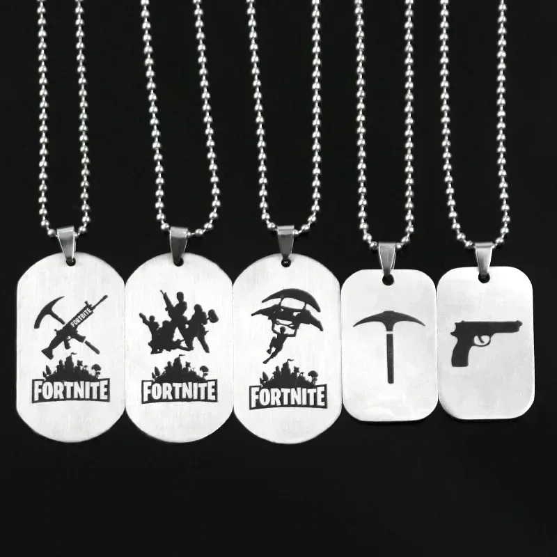 Kalung Anime Game Fortnite Kal - Steel Chain ulasan dan harga