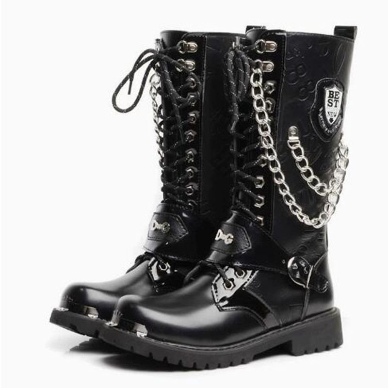 Sepatu Bot Motor Pria Model Mi - Steel Chain ulasan dan harga